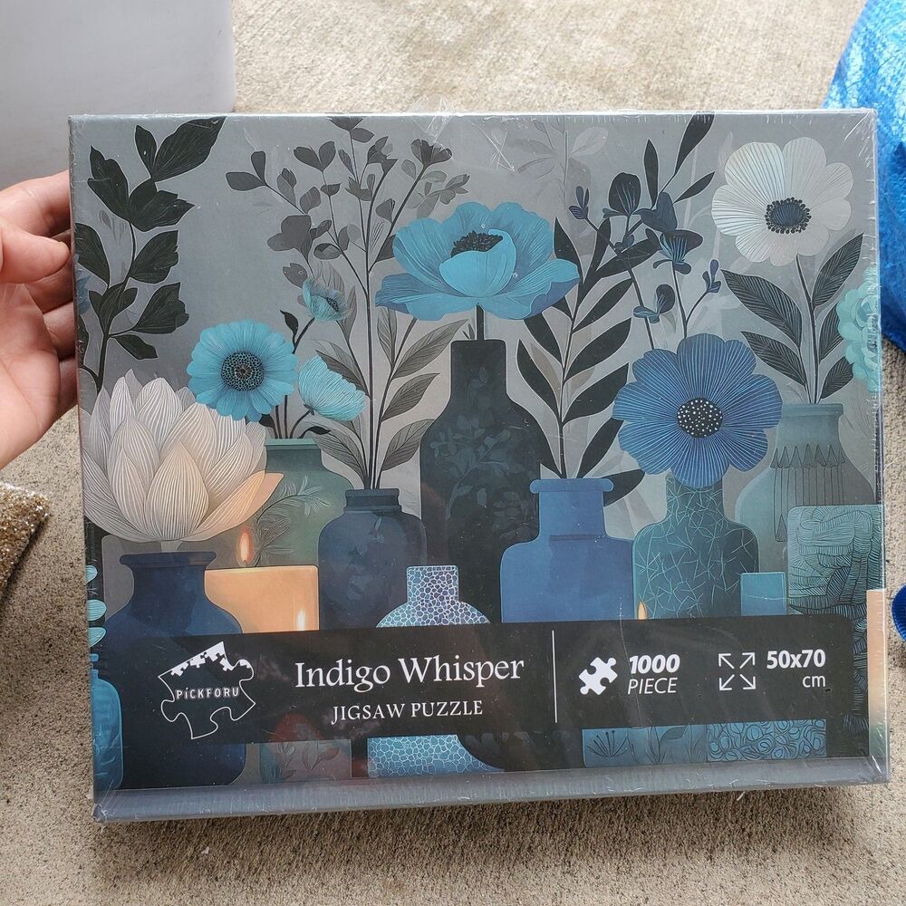 Indigo Whisper Jigsaw Puzzle For Adults
